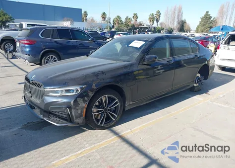 2020 BMW 745E xDrive Iperformance from USA, damaged, VIN WBA7W4C08LBM70704